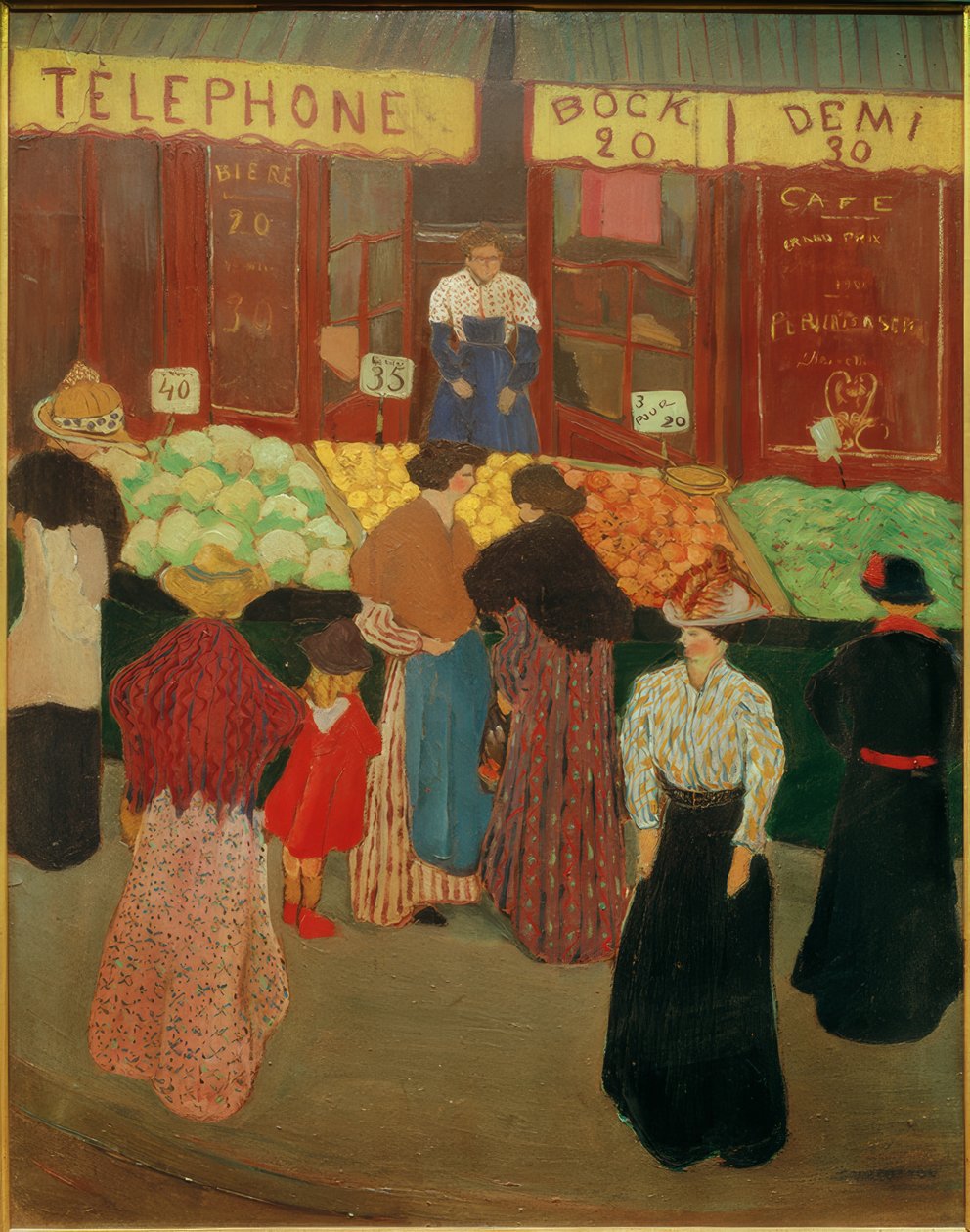 A piacon alkotó: Felix Edouard Vallotton