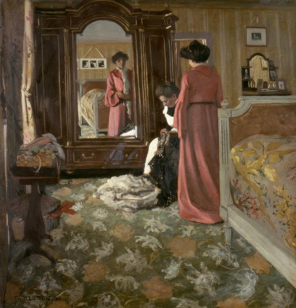 Beltér alkotó: Felix Edouard Vallotton