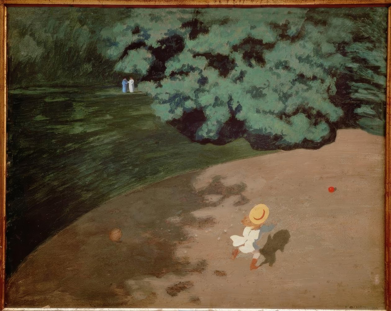 A piros léggömb alkotó: Felix Edouard Vallotton