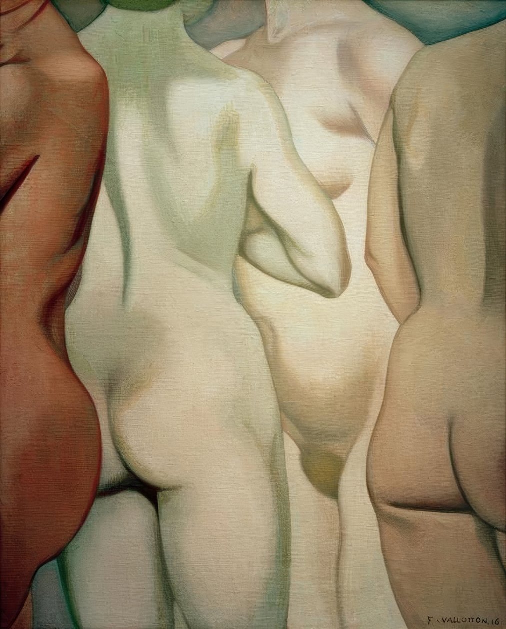 Négy törzs alkotó: Felix Edouard Vallotton