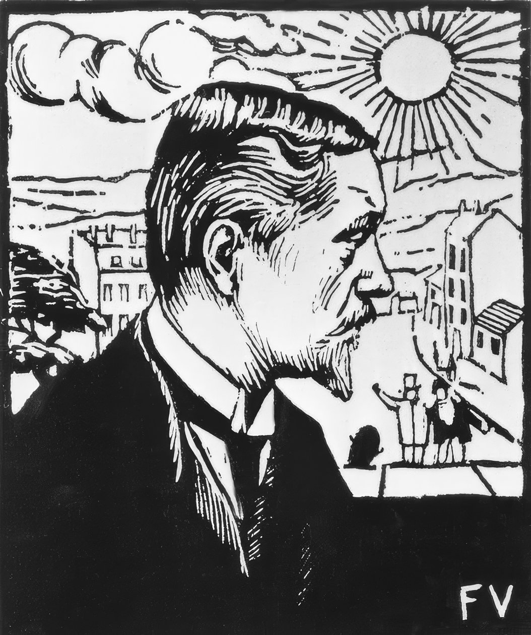 Önarckép alkotó: Felix Edouard Vallotton