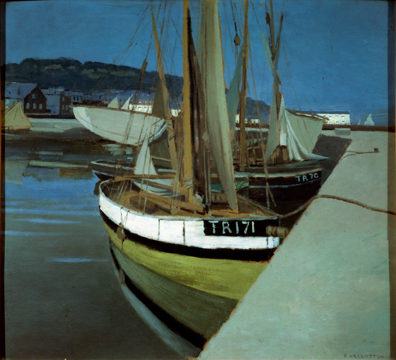 A kikötő, 1901 alkotó: Felix Edouard Vallotton