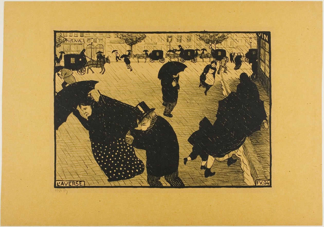 A zuhany alkotó: Felix Edouard Vallotton