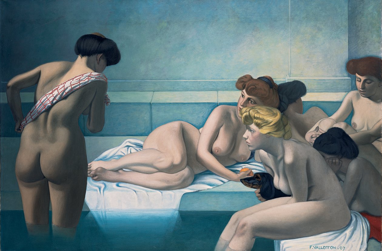 A törökfürdő alkotó: Felix Edouard Vallotton