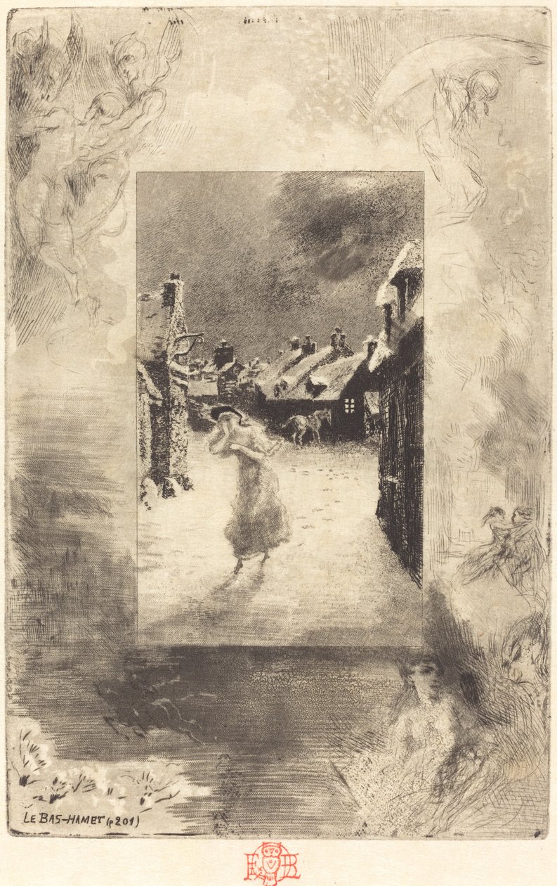 Alsó Hamet, 18791880. alkotó: Felix Hilaire Buhot