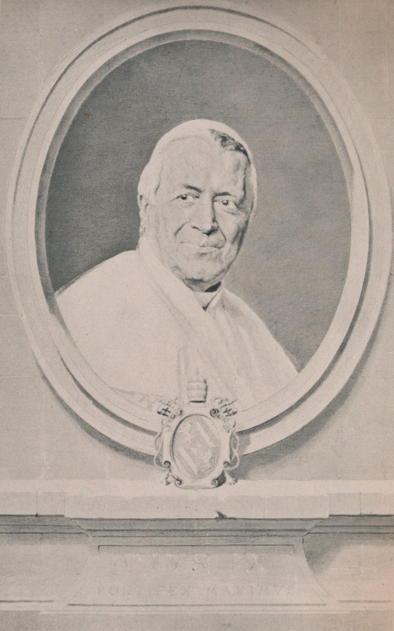Pius pápa, 1946 alkotó: Felix Hilaire Buhot