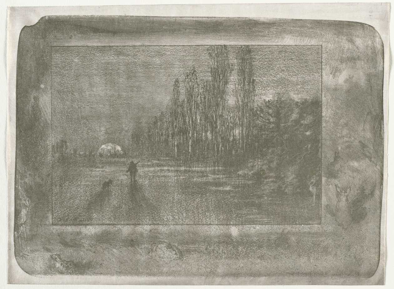 A kis vadász, 1892. alkotó: Felix Hilaire Buhot