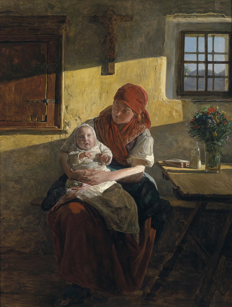 Vasárnapi pihenő alkotó: Ferdinand Georg Waldmuller