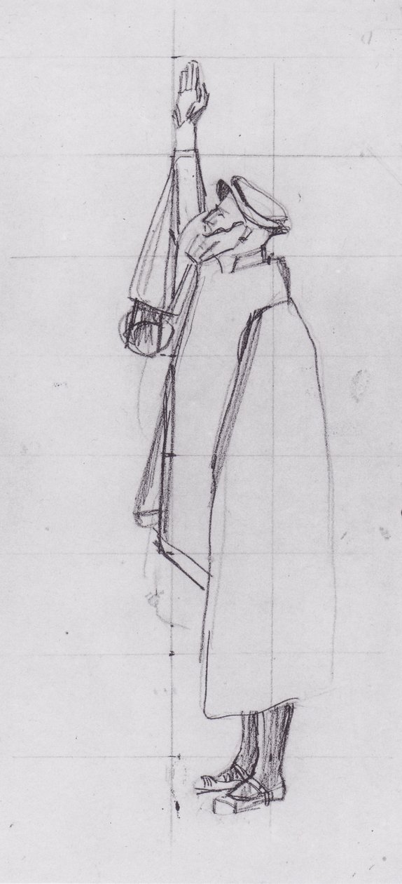 Káromkodás balra alkotó: Ferdinand Hodler