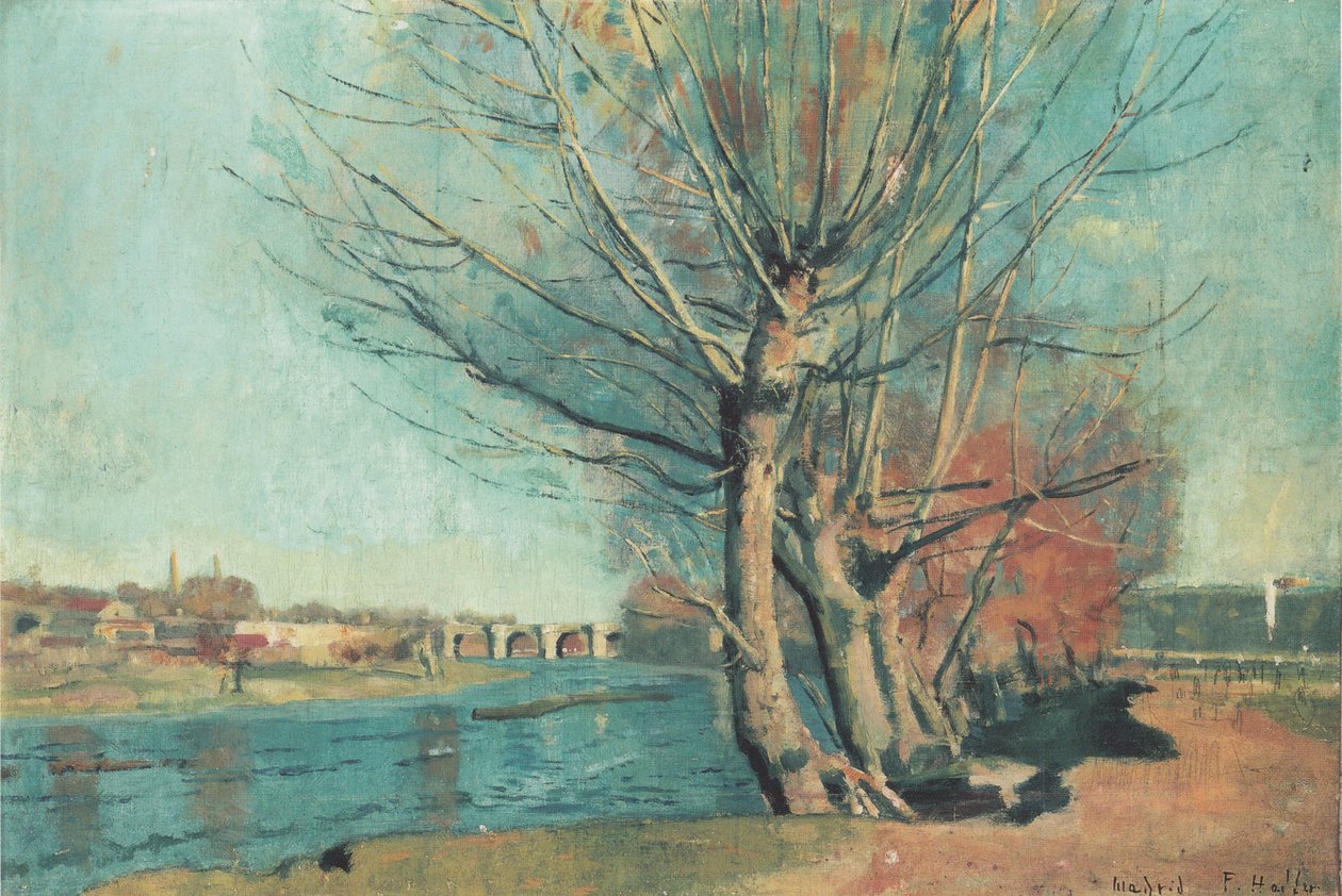 Am Ufer des Manzanares alkotó: Ferdinand Hodler