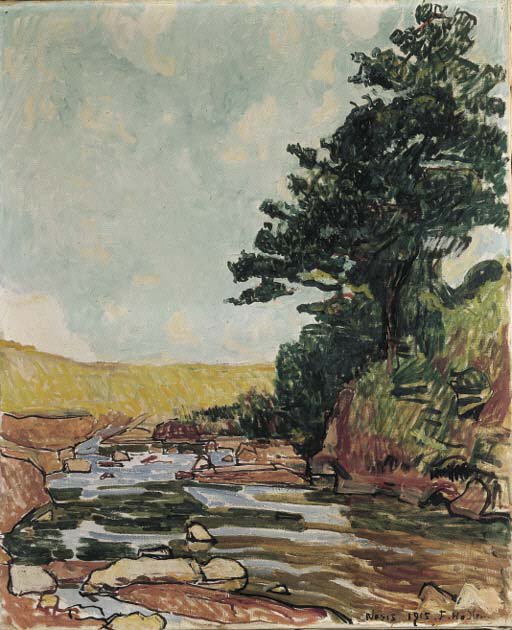 Bach a Nerisben alkotó: Ferdinand Hodler