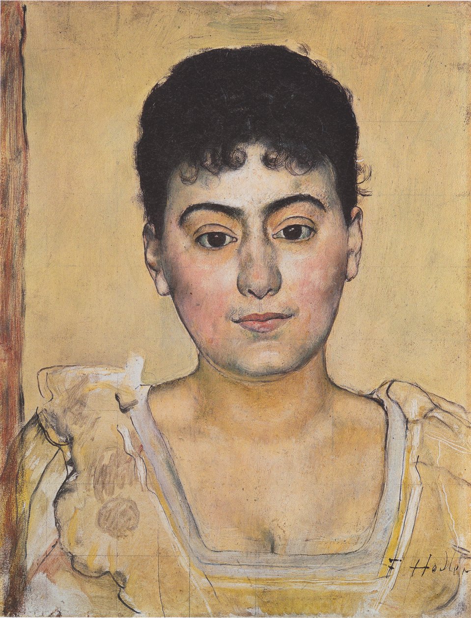 Madame de R. arcképe alkotó: Ferdinand Hodler