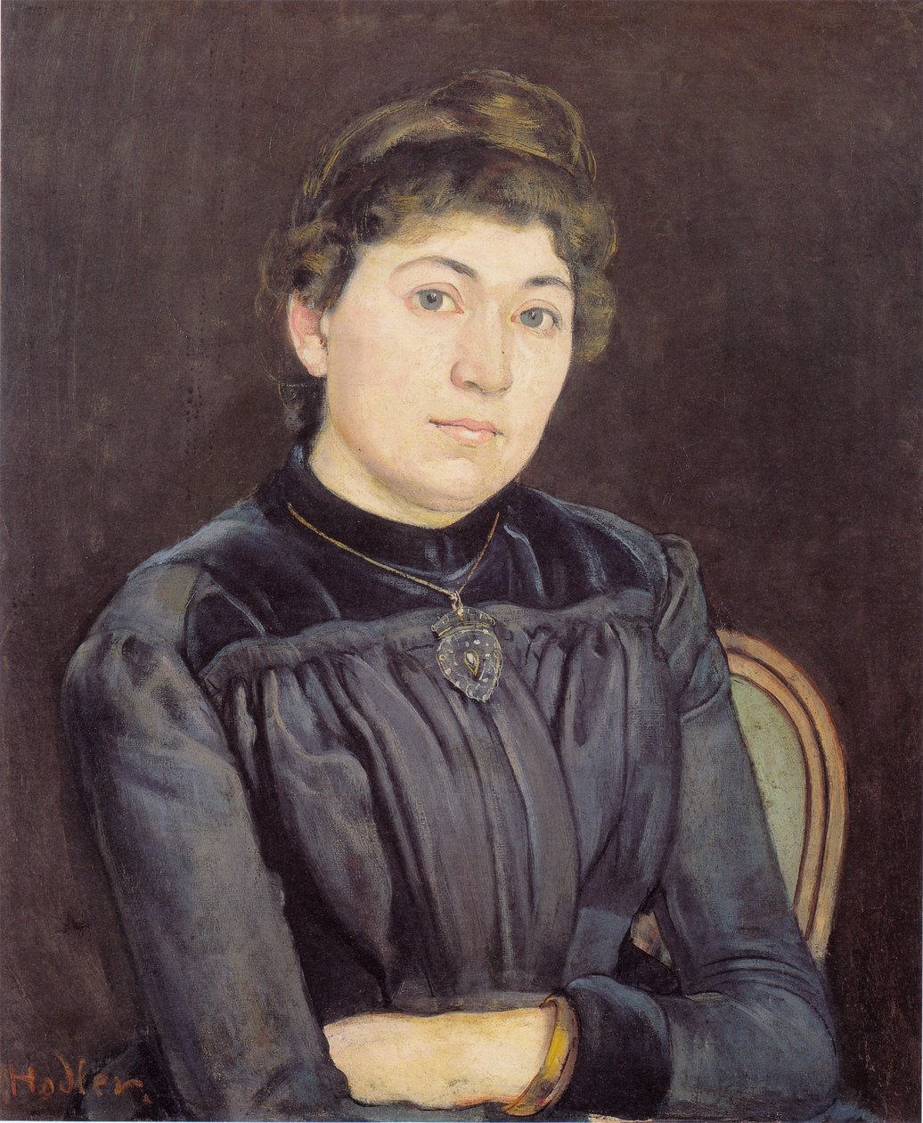 Fiatal nő portréja alkotó: Ferdinand Hodler