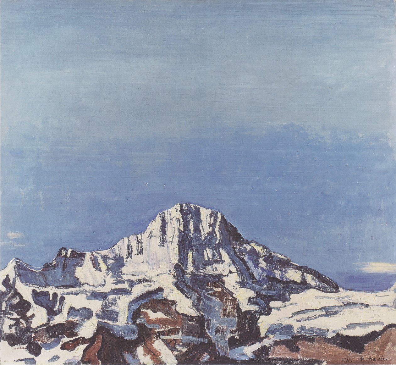 A Breithorn alkotó: Ferdinand Hodler