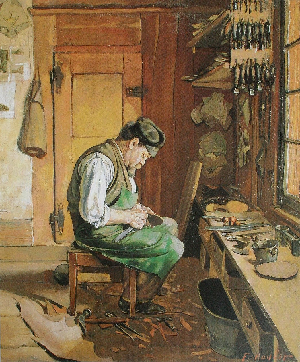 A cipész alkotó: Ferdinand Hodler