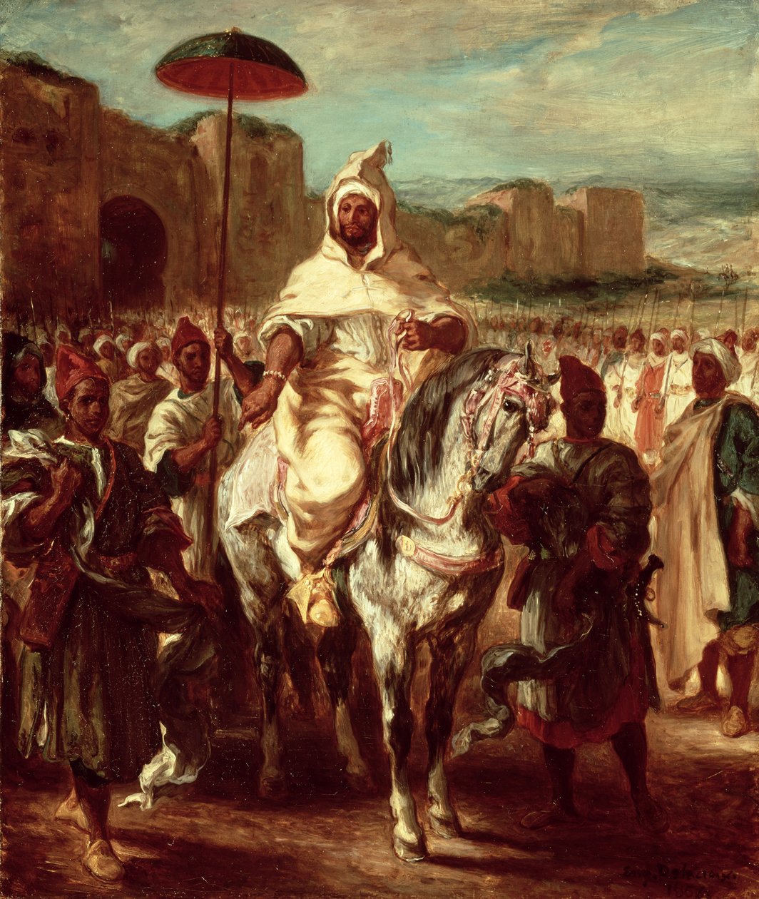 Abd Errahma, Marokkó szultána, 1845 alkotó: Ferdinand Victor Eugene Delacroix
