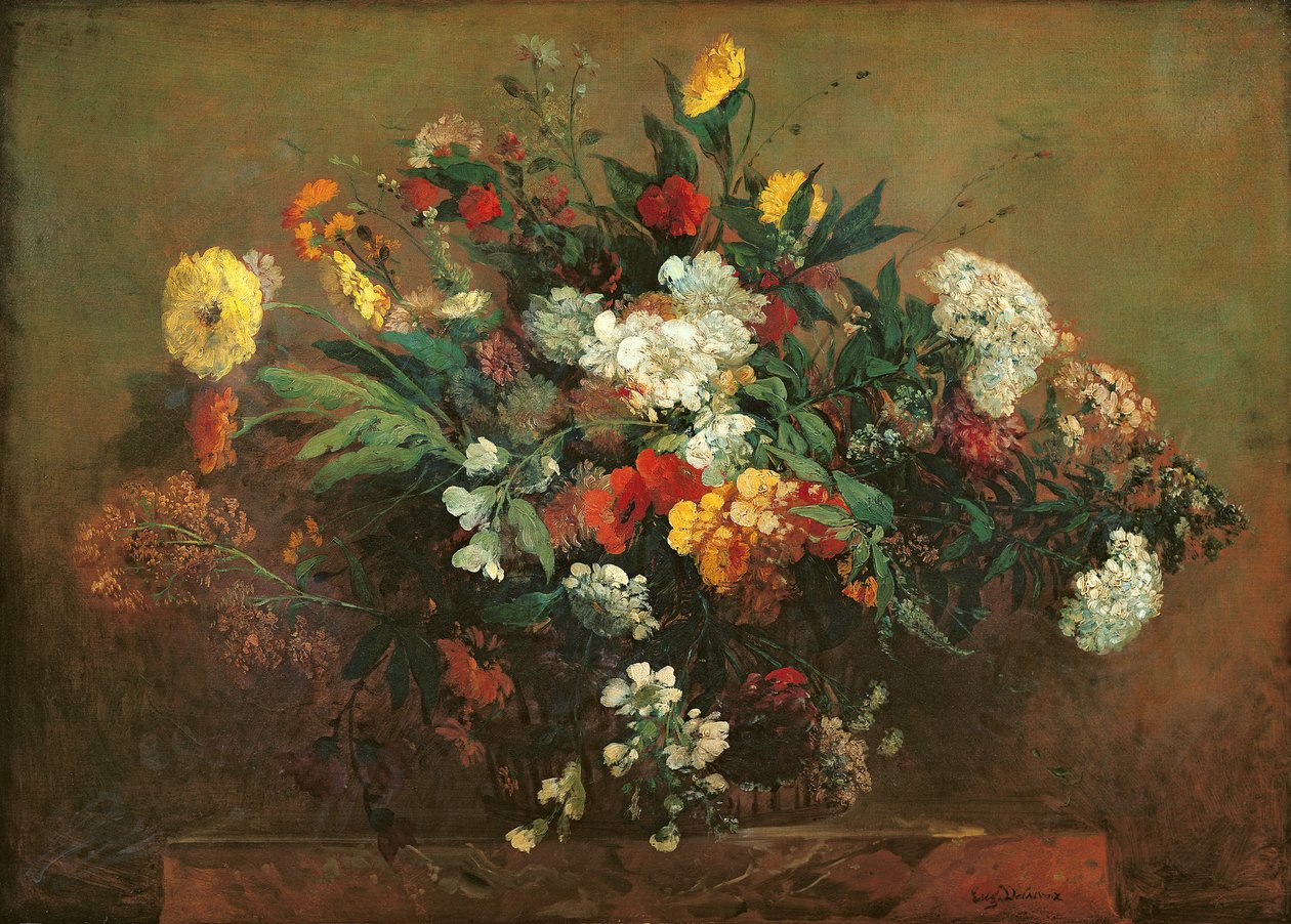 Virágok alkotó: Ferdinand Victor Eugene Delacroix