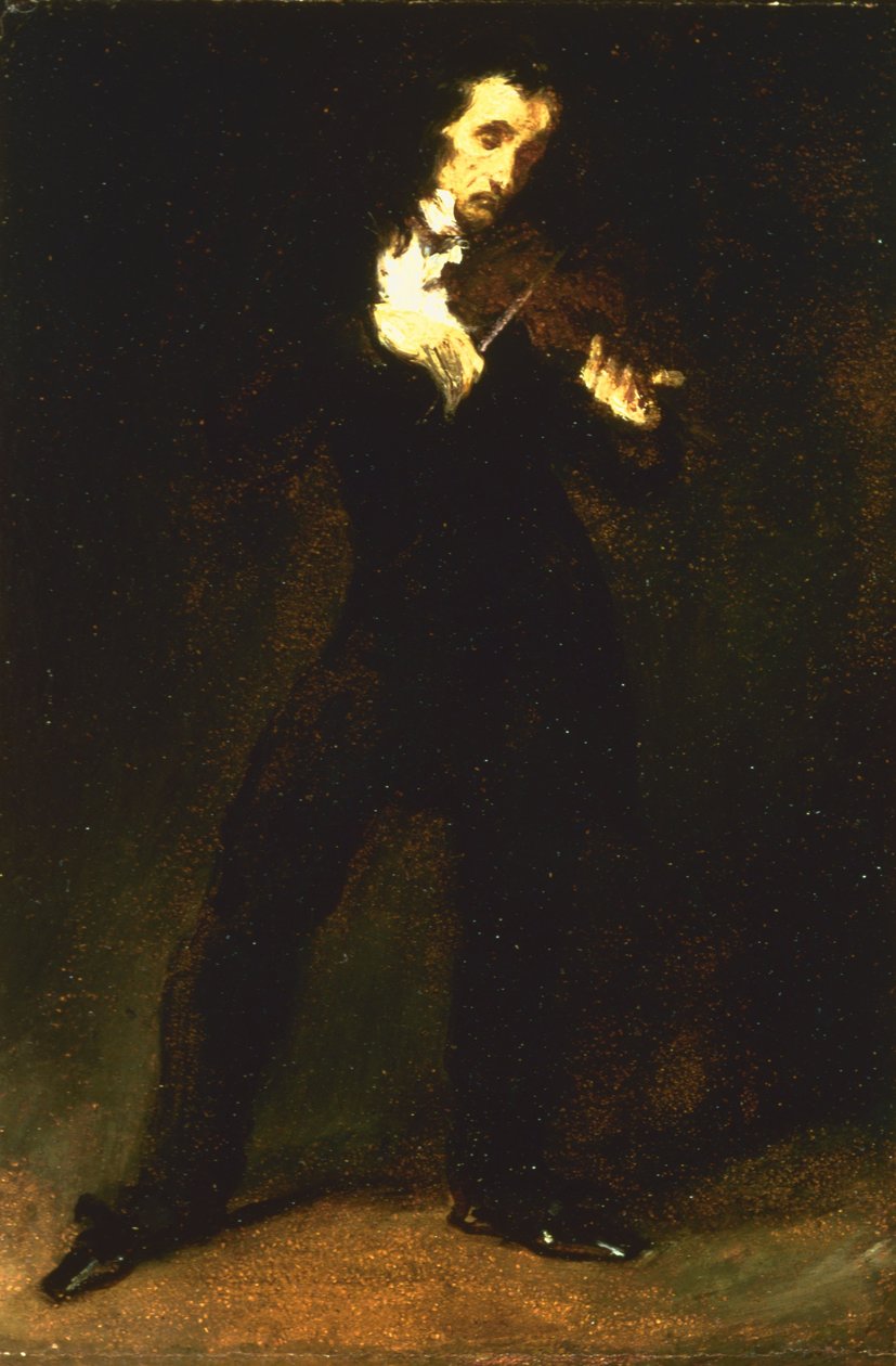 Paganini alkotó: Ferdinand Victor Eugene Delacroix