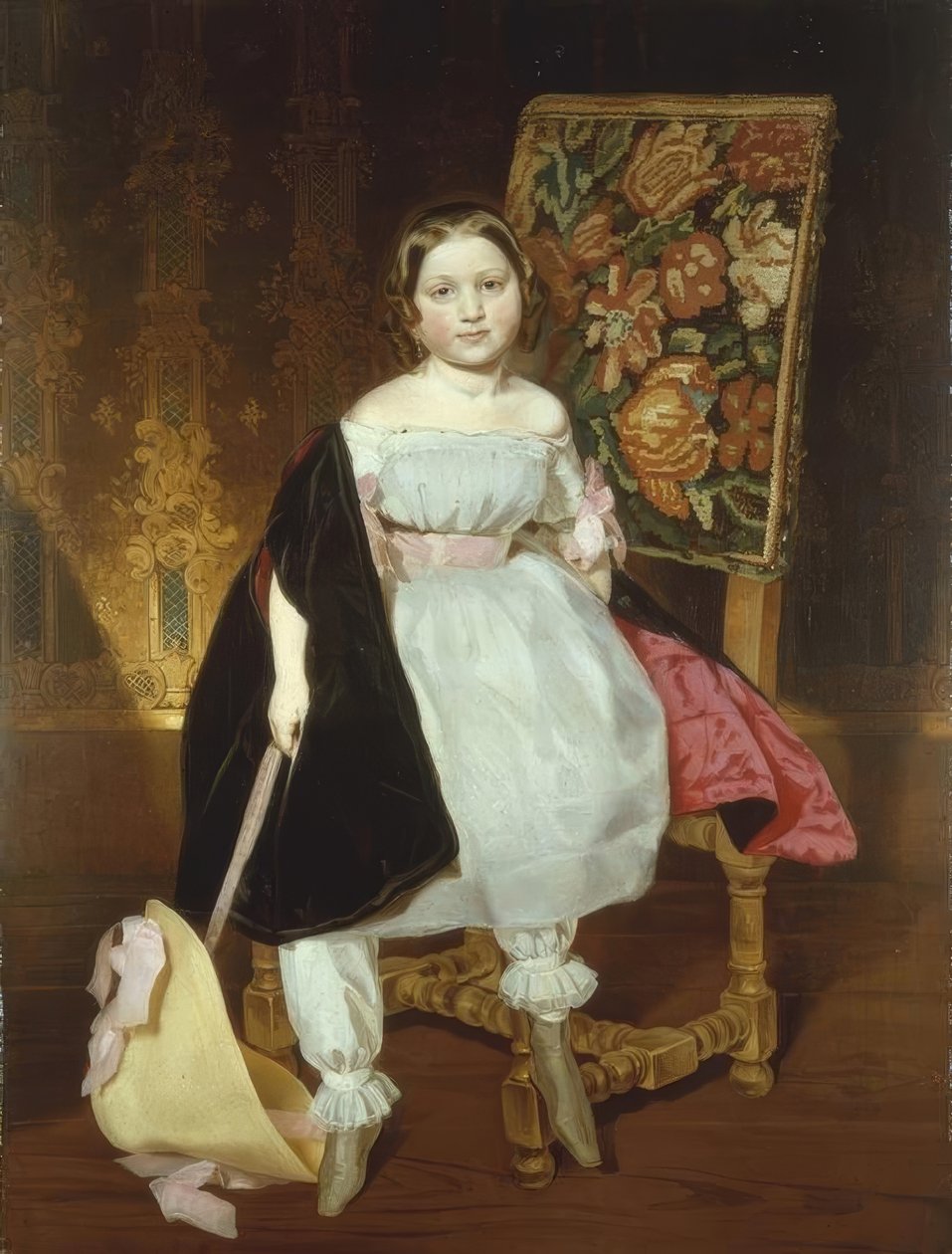 Gyermek portré alkotó: Louis Ferdinand von Rayski