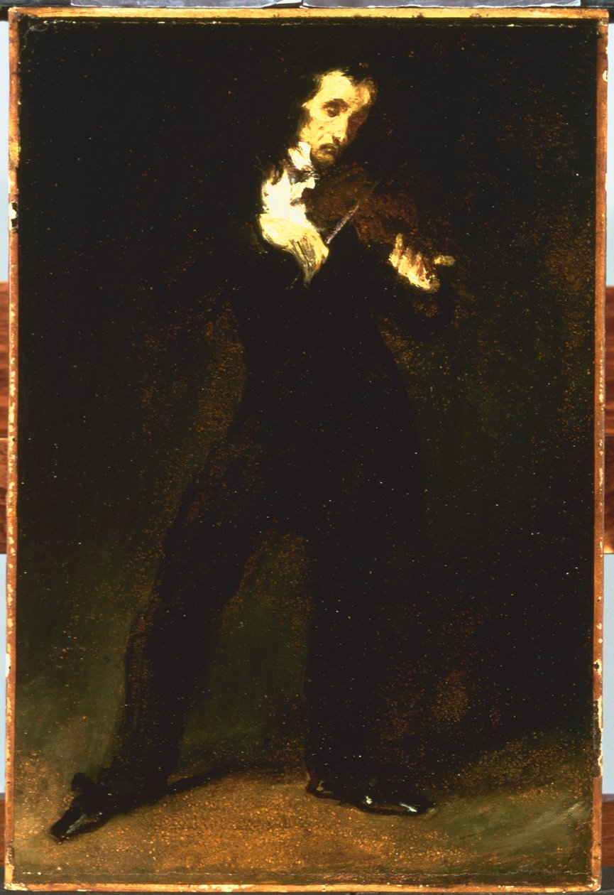 Paganini alkotó: Ferdinand Victor Eugene Delacroix