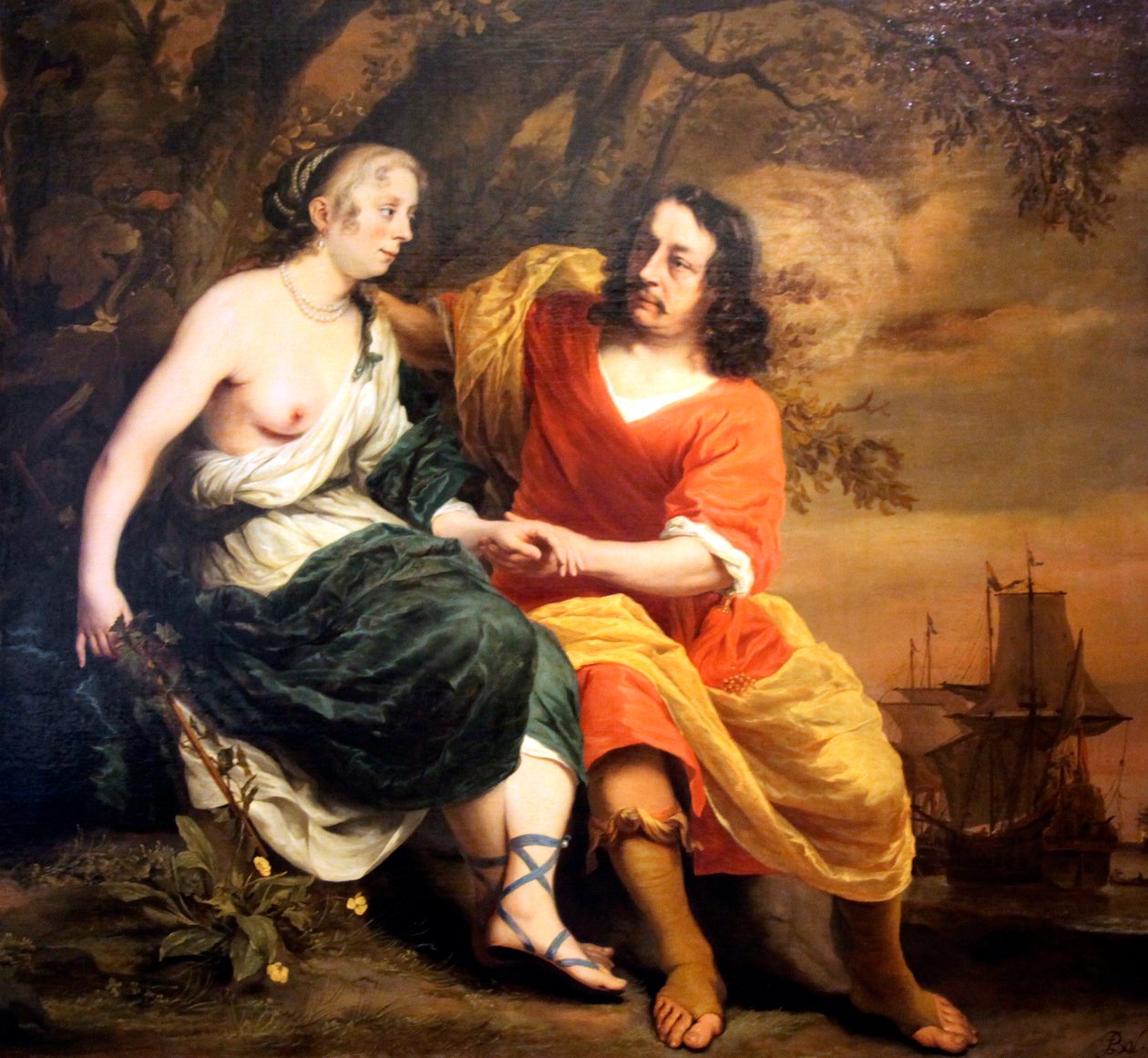 „Bacchus és Ariadne”, 1664 alkotó: Ferdinand Bol