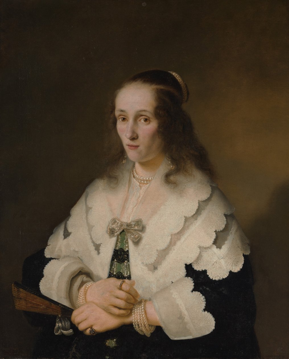 Egy nő portréja alkotó: Ferdinand Bol