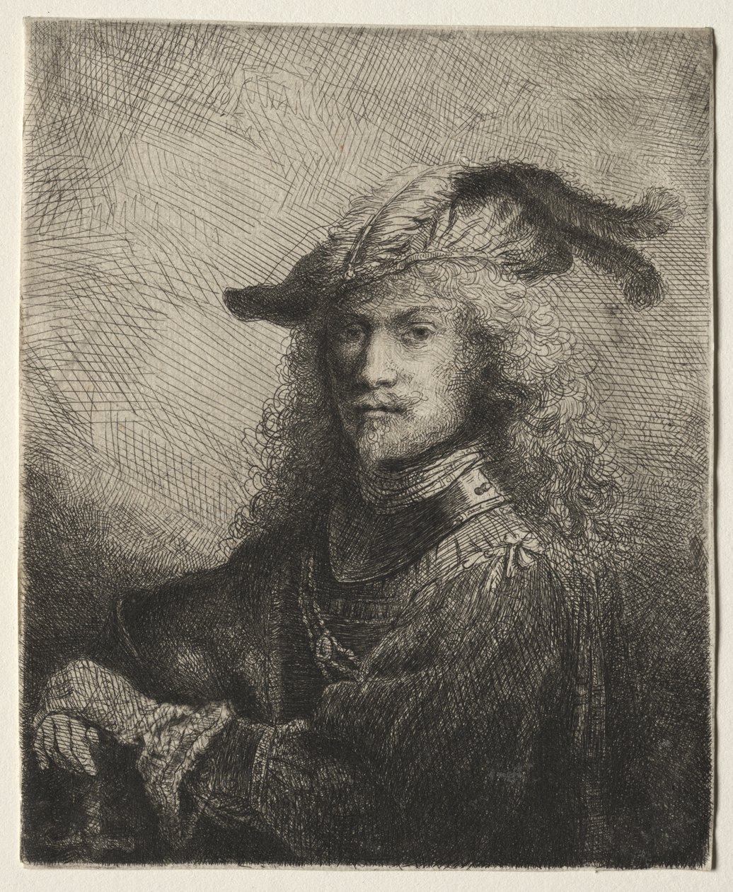 Egy tiszt portréja alkotó: Ferdinand Bol