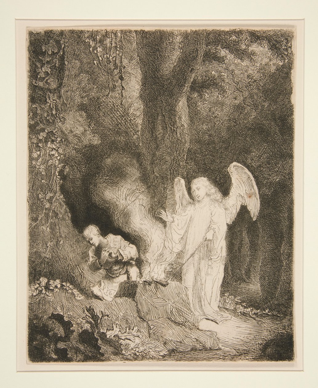 Gedeon feláldozása alkotó: Ferdinand Bol