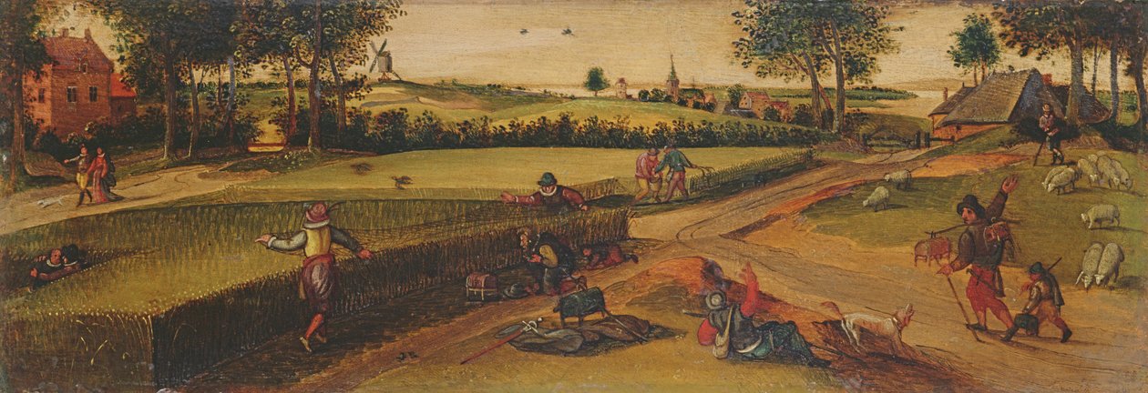 Az aratás, 17. század alkotó: Ferdinand Bol