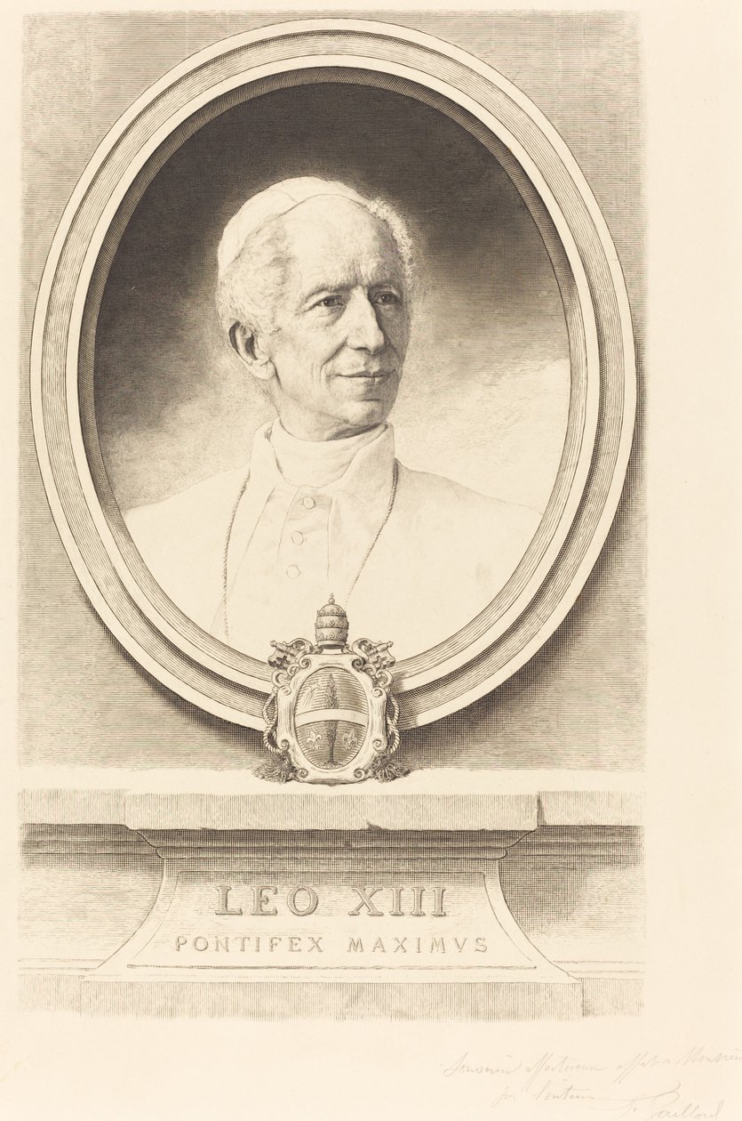 Leó XIII alkotó: Ferdinand Gaillard