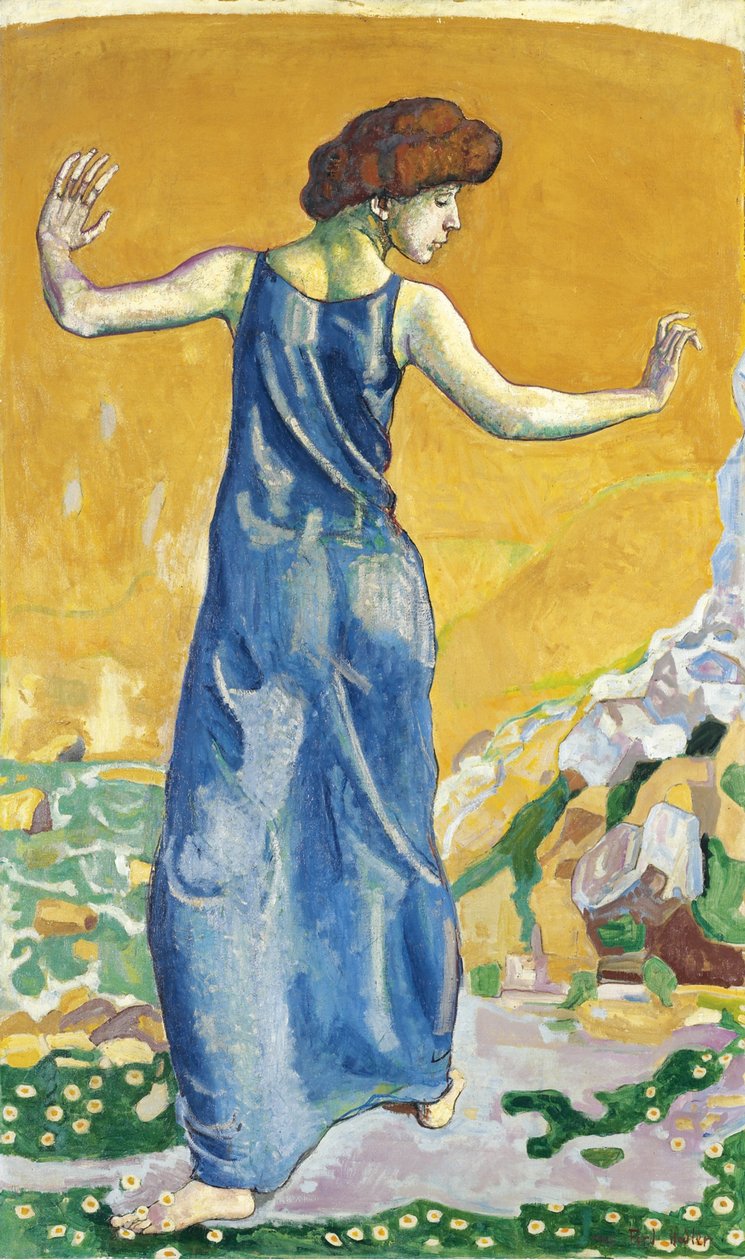 Örömteli Nő alkotó: Ferdinand Hodler