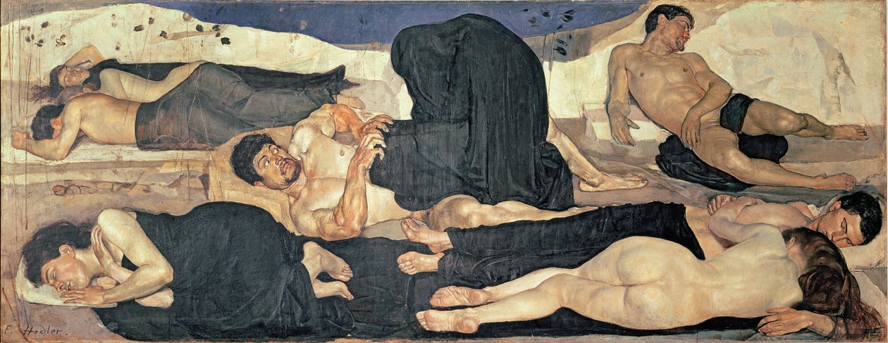 Éjszaka, 1890 alkotó: Ferdinand Hodler