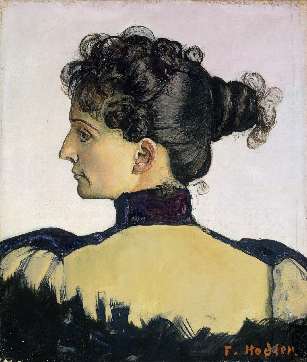 Berthe Jacques portréja alkotó: Ferdinand Hodler