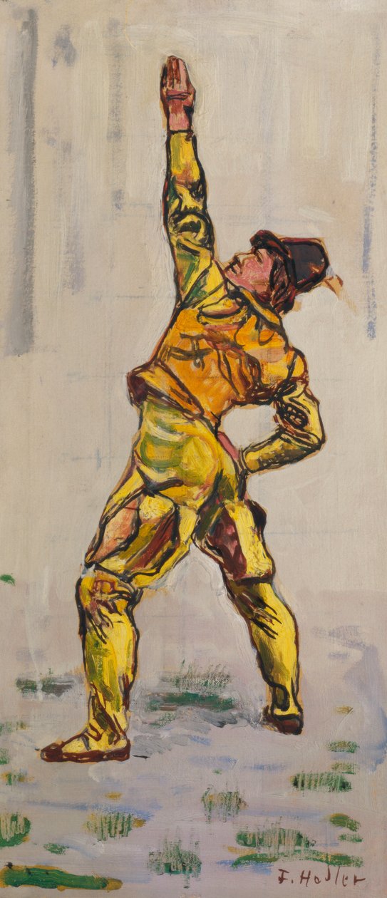 Tanulmány az Einmutigkeit számára alkotó: Ferdinand Hodler