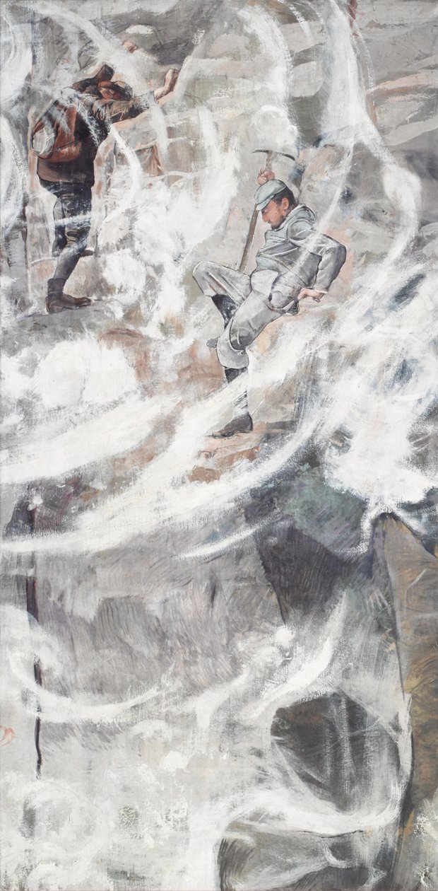 A hegymászás, 1894. alkotó: Ferdinand Hodler