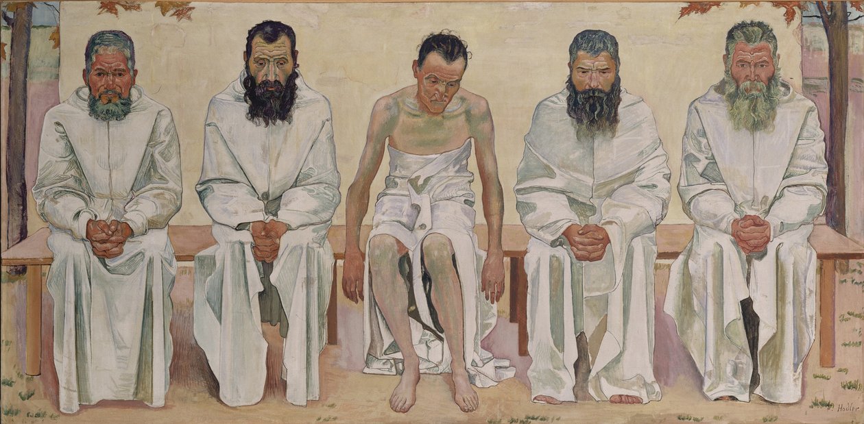 Belefáradva az életbe, 1892 után alkotó: Ferdinand Hodler