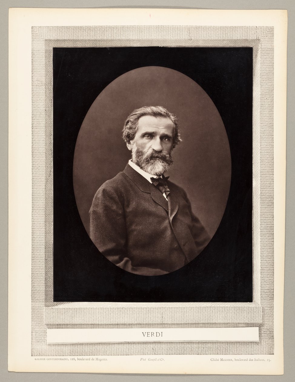 Giuseppe Verdi (olasz zeneszerző, 1813-1901) alkotó: Ferdinand J. Mulnier