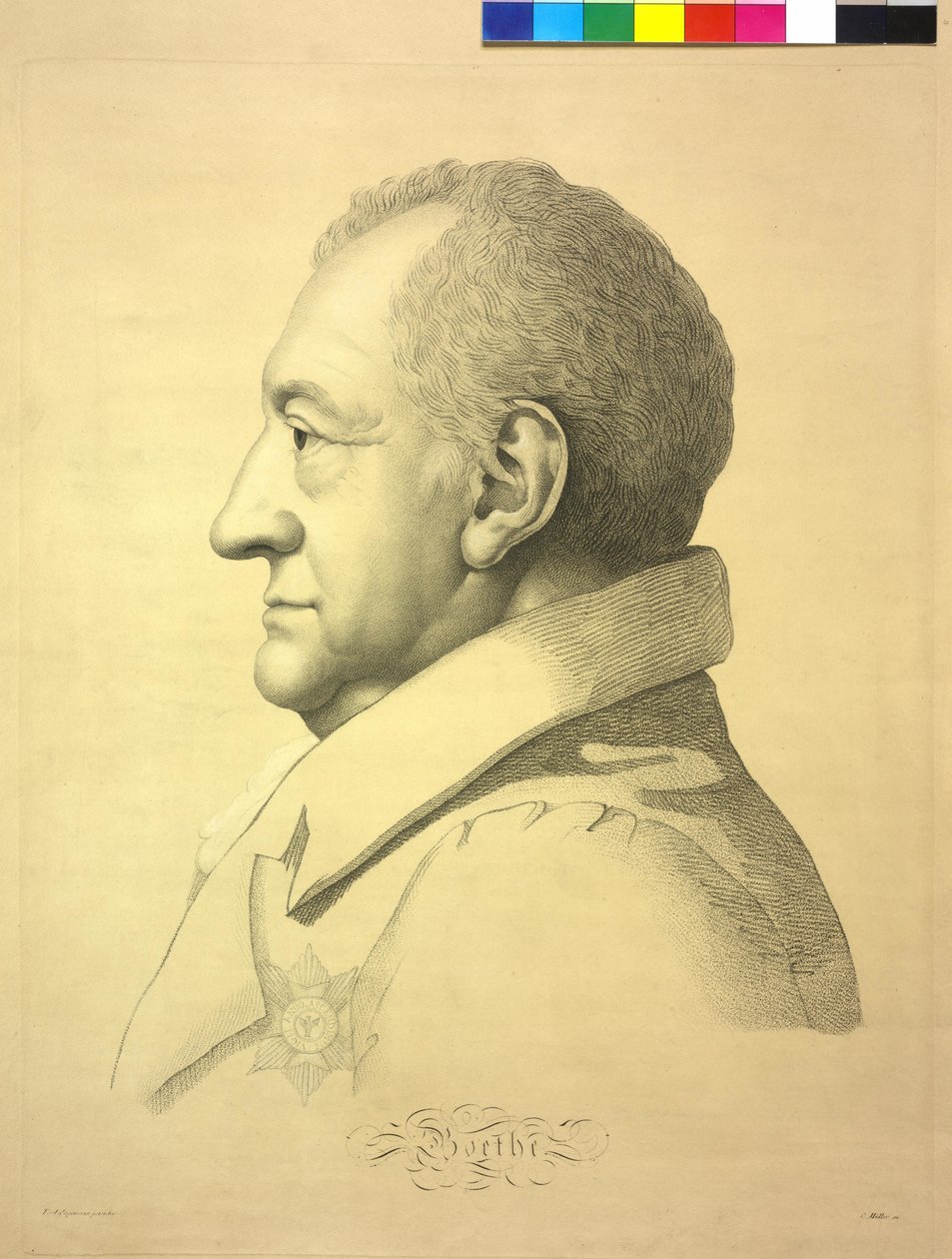 Goethe alkotó: Ferdinand Jagemann