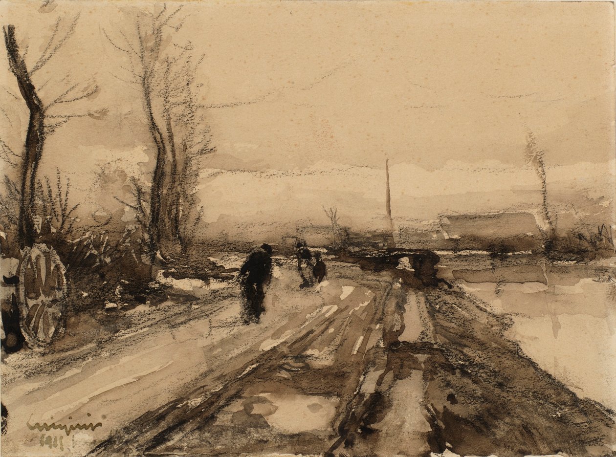 Tájkép alkotó: Ferdinand Luigini