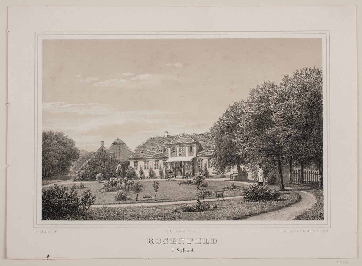 Rosenfeld és Sælland alkotó: Ferdinand Richardt