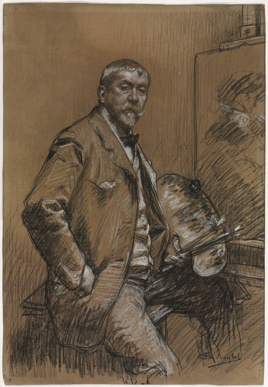 Önarckép alkotó: Ferdinand Roybet