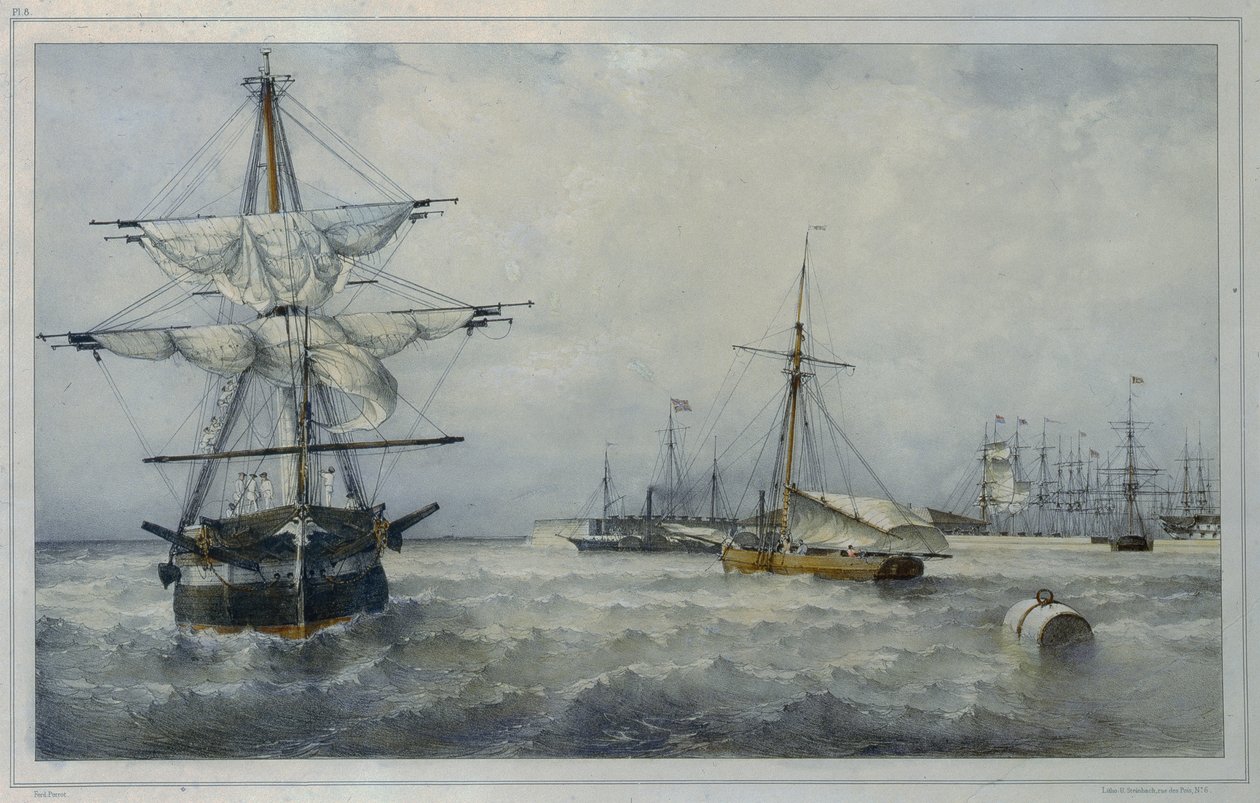 Kronstadt alkotó: Ferdinand Victor Perrot