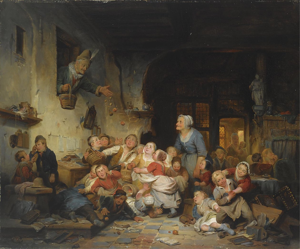 A falusi iskola alkotó: Ferdinand de Braekeleer the Elder