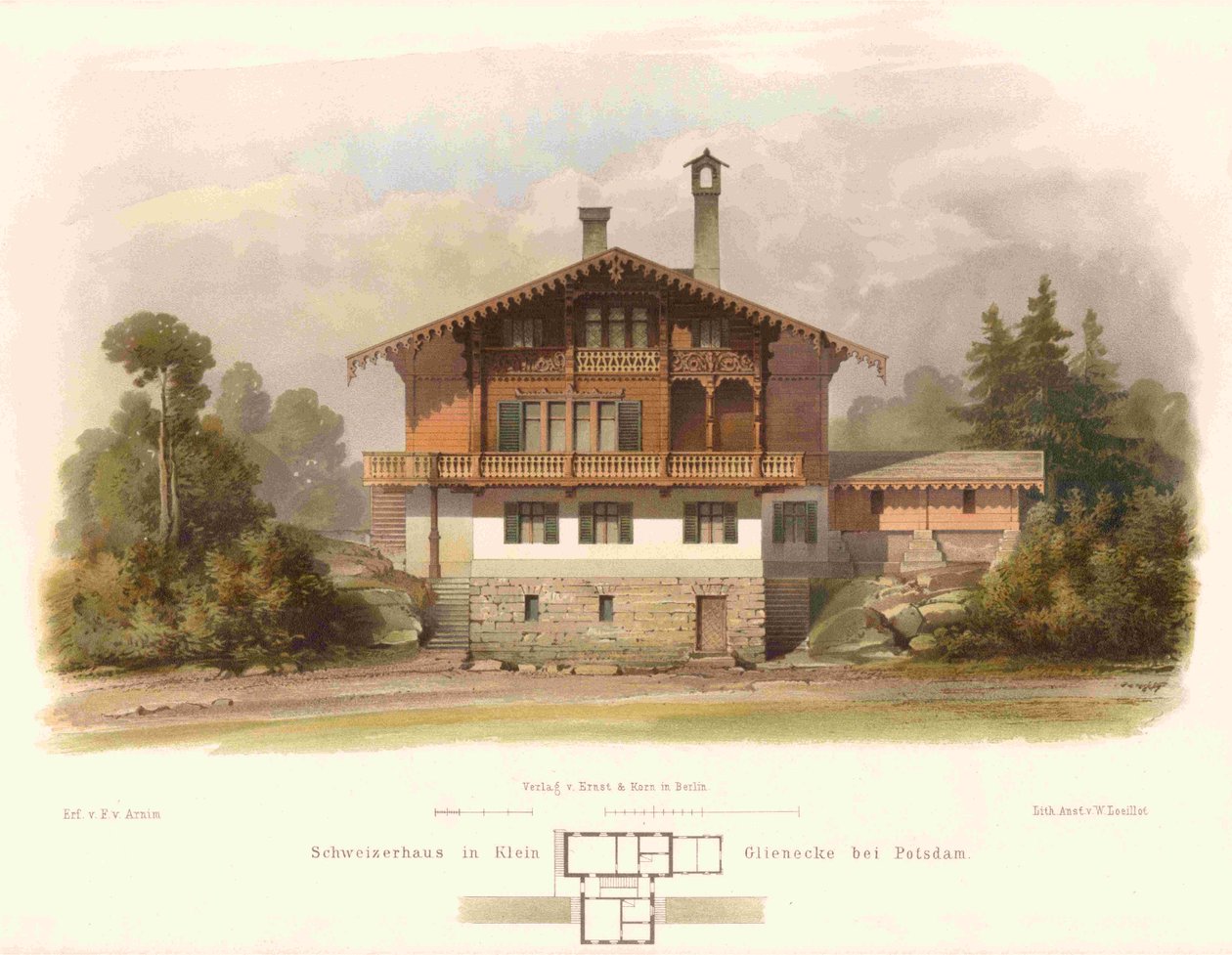 Klein Glienicke Schweizerhaus 1 alkotó: Ferdinand von Arnim
