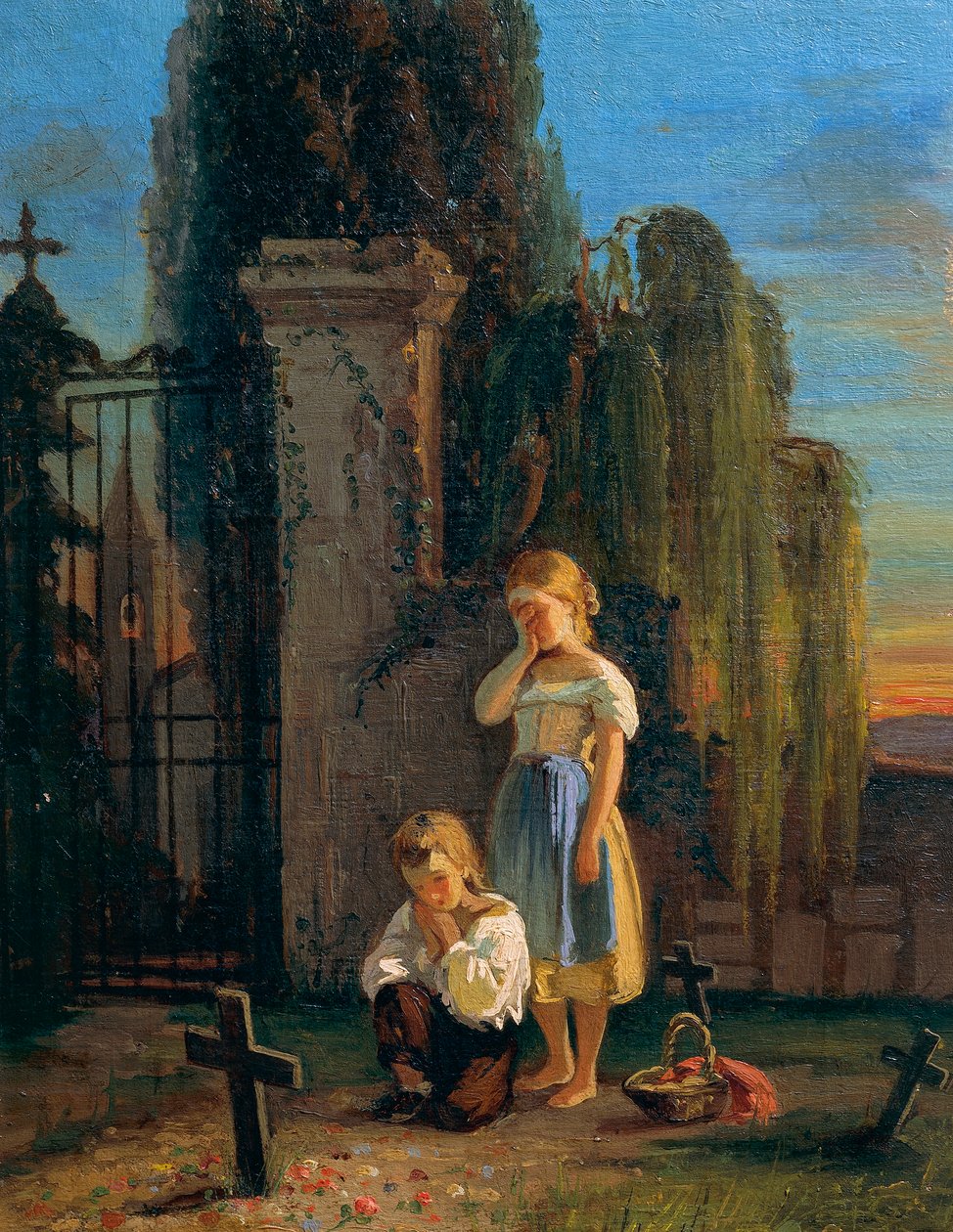 Árvák, Ferdinando Buonamici (1820-1892) alkotó: Ferdinando Buonamici