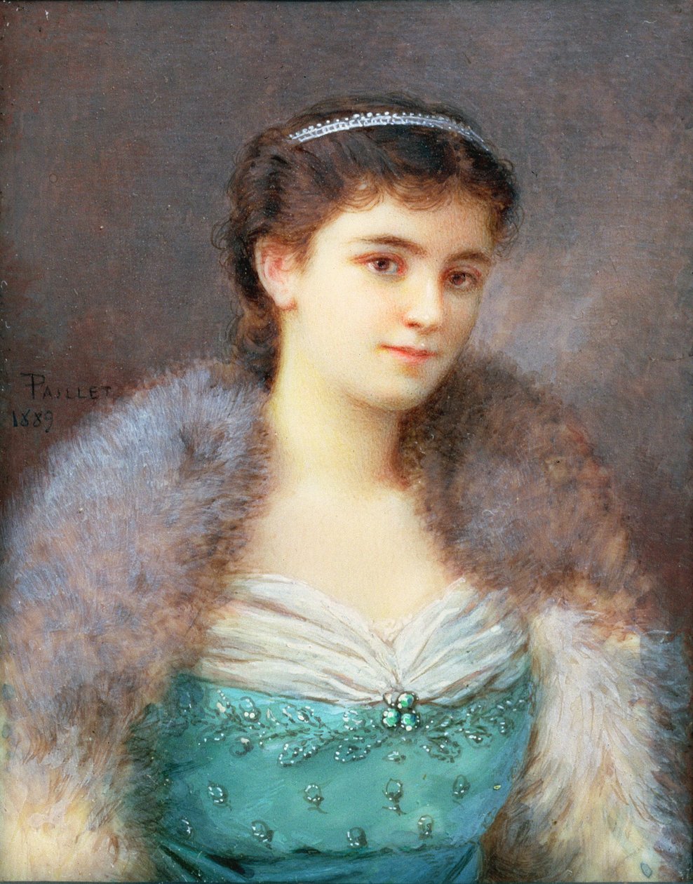 Mary Victoria Leiter, Lady Curzon (1870-1906) 1889 alkotó: Fernand Paillet