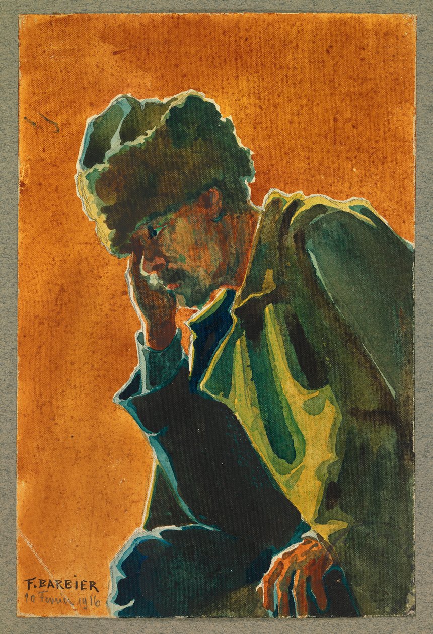 Orosz fogoly, Gustrow alkotó: Fernand Barbier