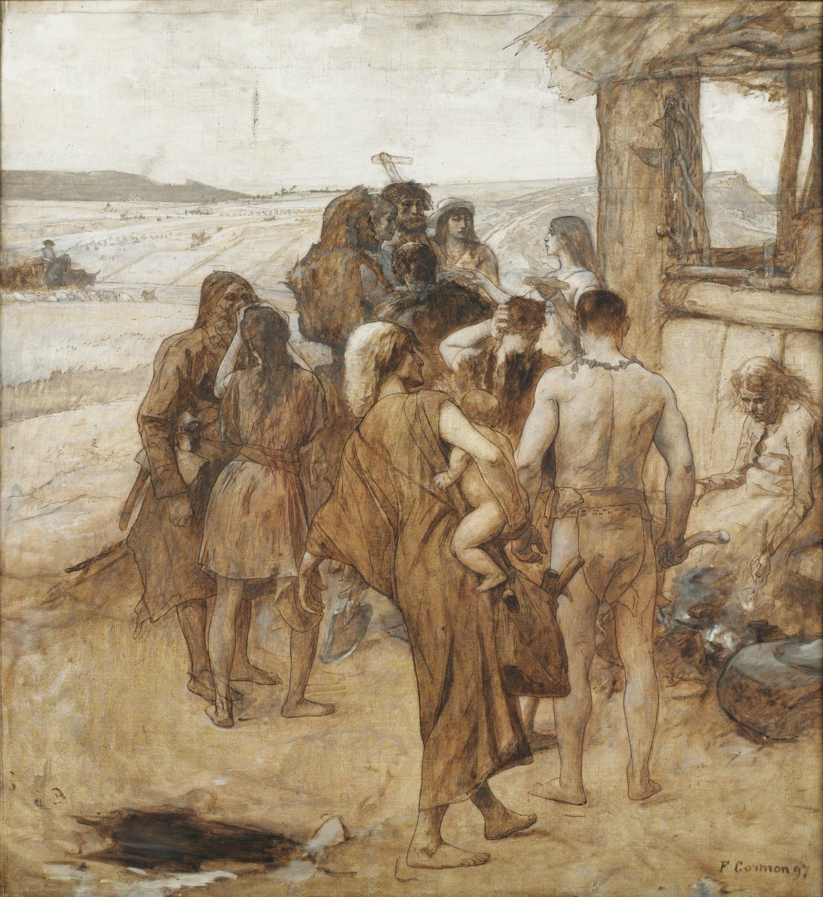 Bronzkor, 1897 alkotó: Fernand Cormon
