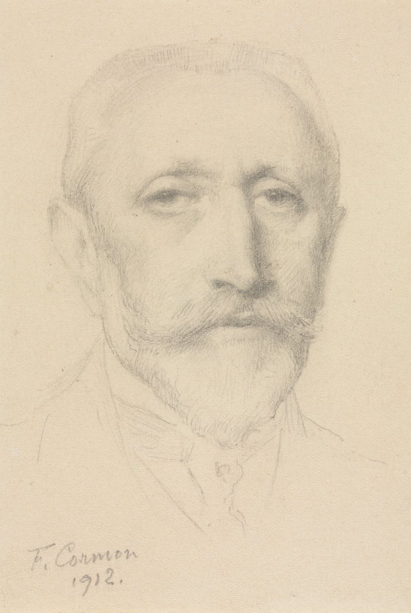 Önarckép, 1912. alkotó: Fernand Cormon