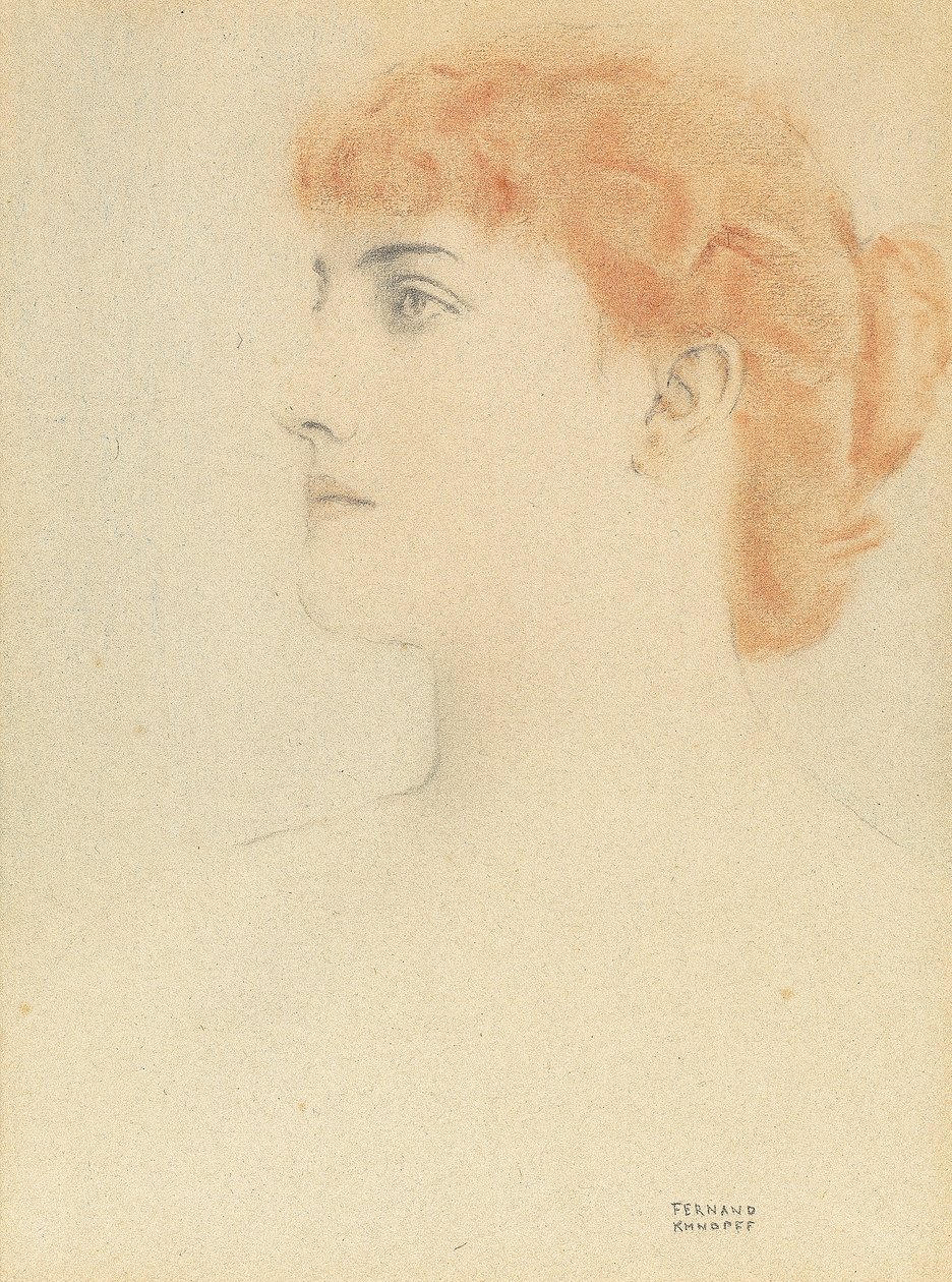 Egy párizsi, 1916 alkotó: Fernand Khnopff